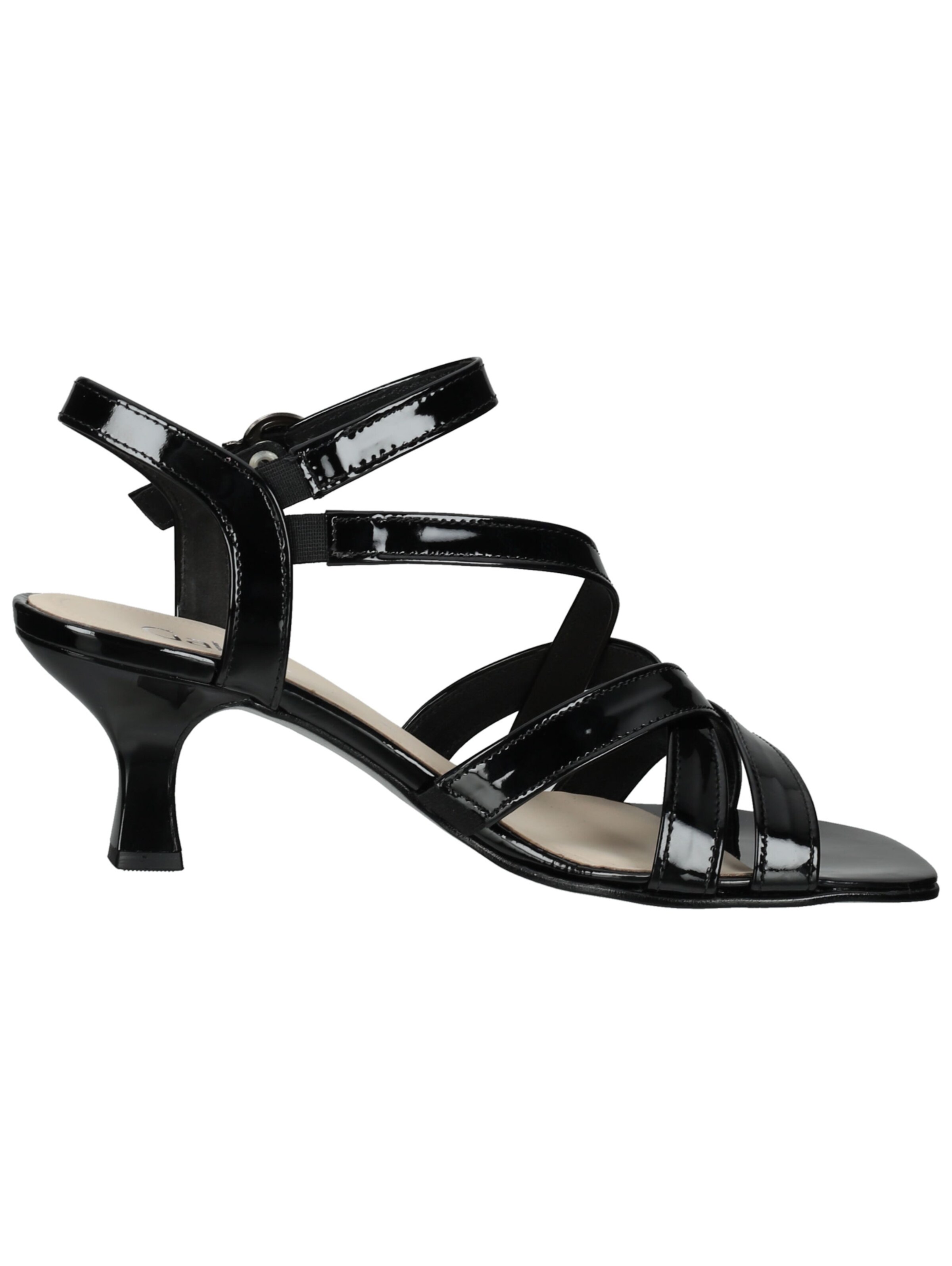 GABOR Sandalen met riem in Zwart