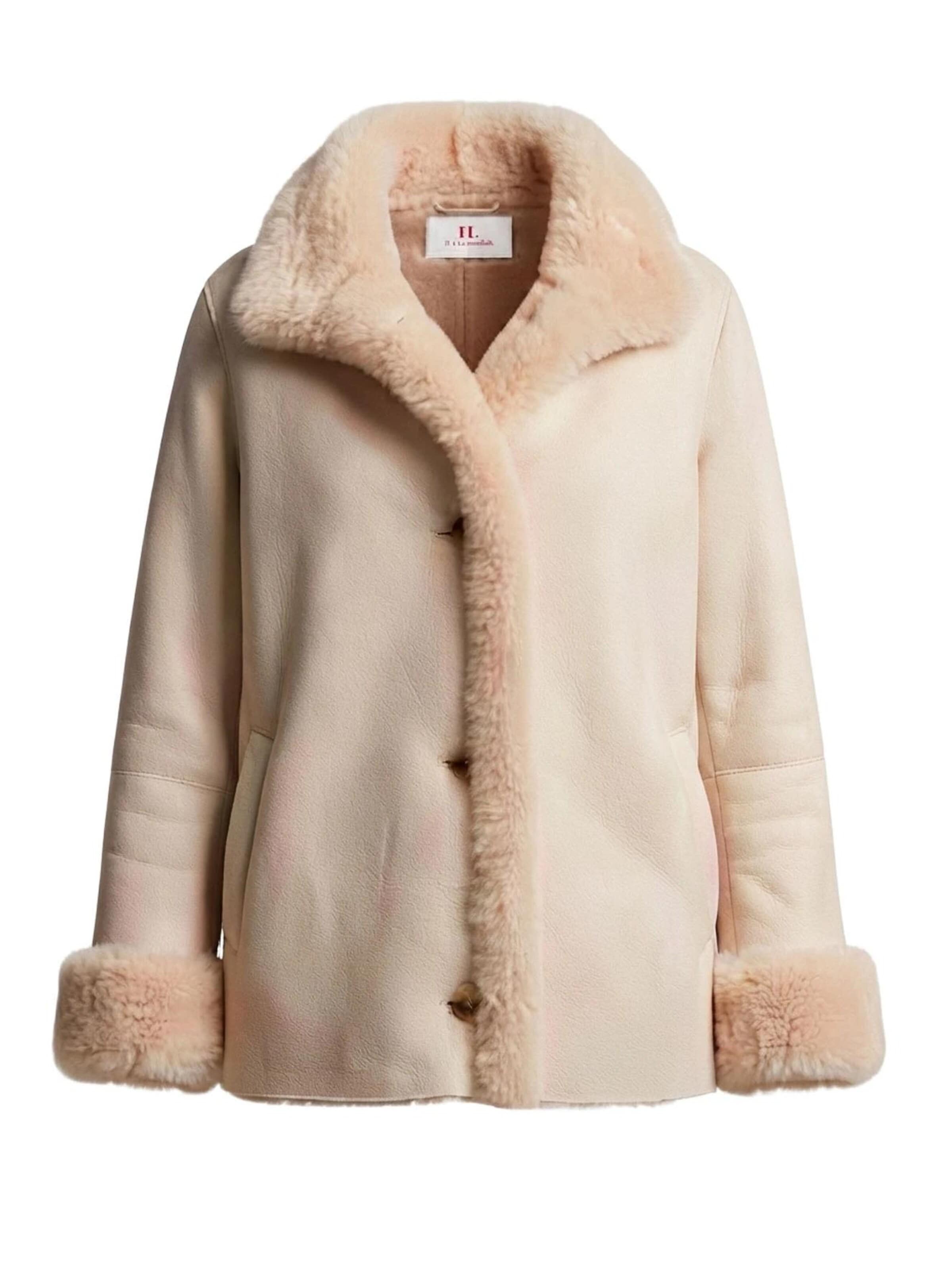 Il Lanificio Wintermantel in Beige: voorkant