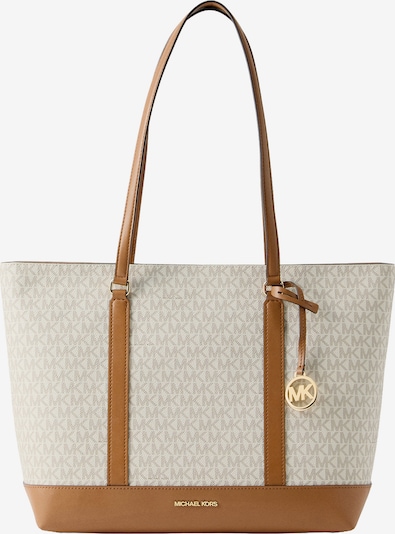 MICHAEL Michael Kors Ostoskassi värissä kerma / umbra, Tuotenäkymä
