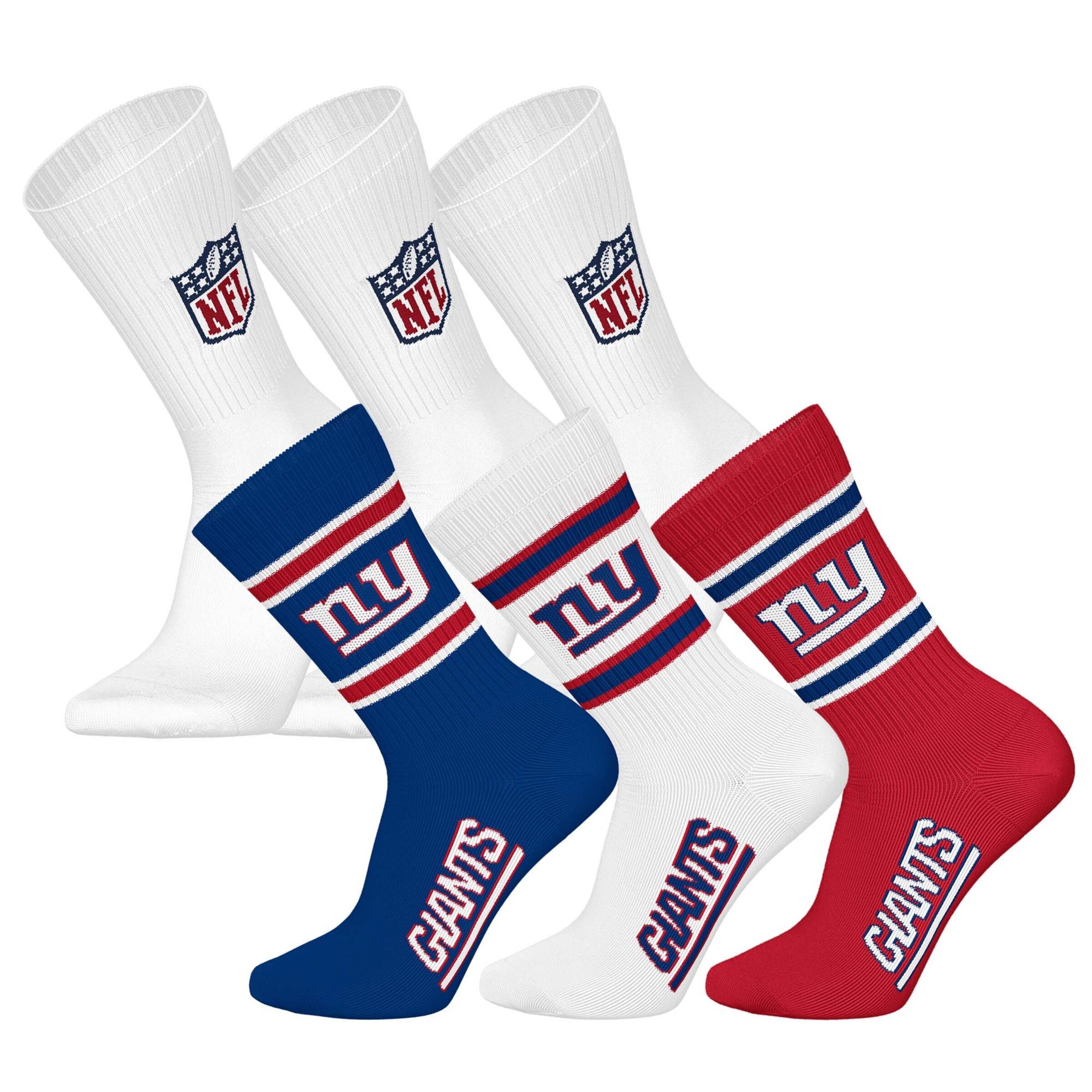 NFL Socks in Blue: front