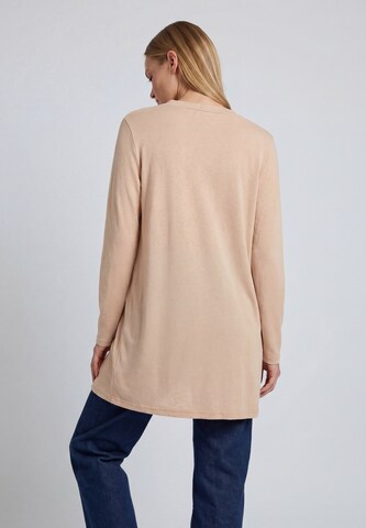 HALEE - Casaco de malha em castanho