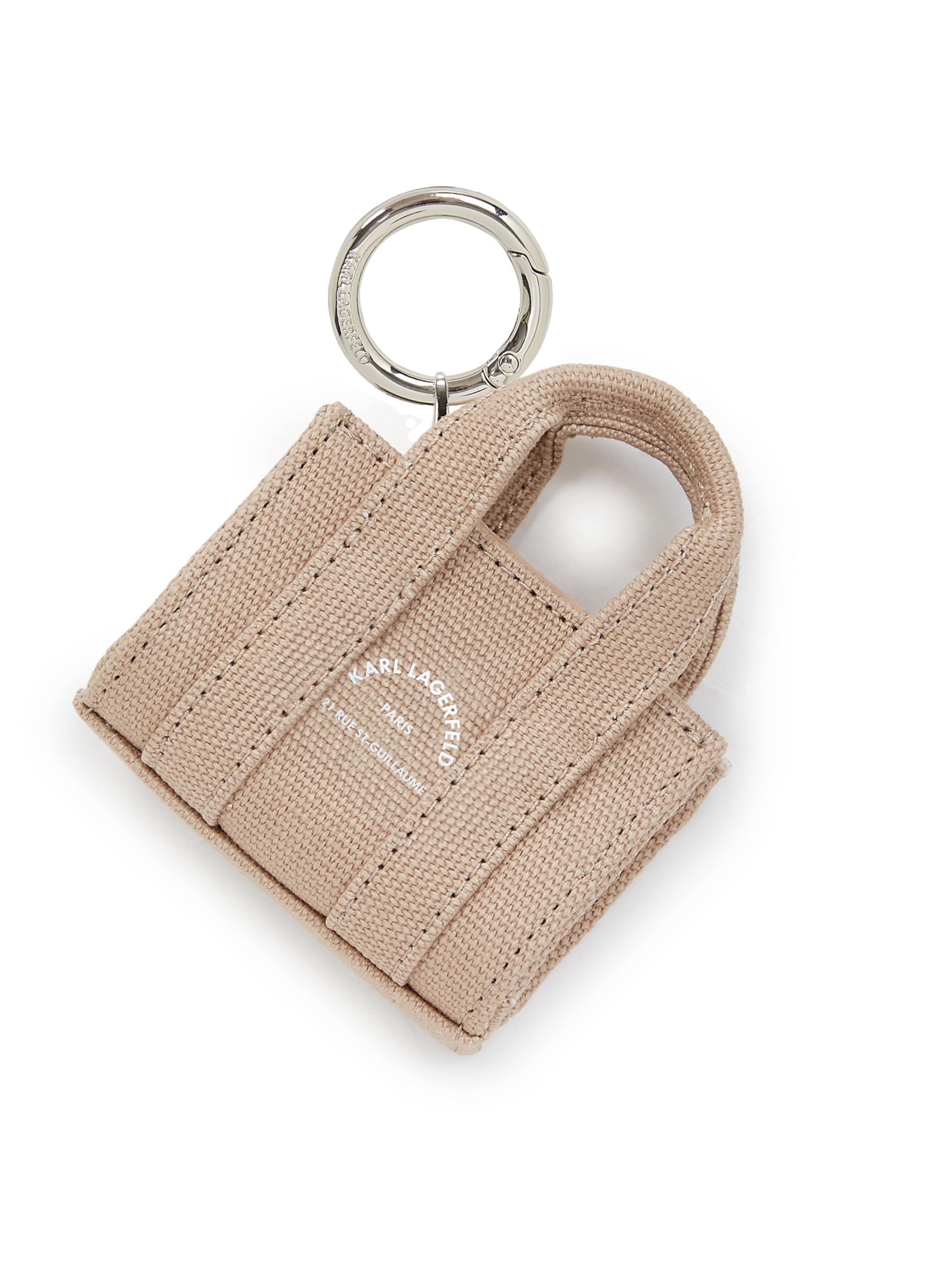 Karl Lagerfeld Key ring in Brown: front