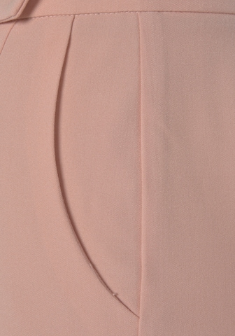 LASCANA Wide Leg Bügelfaltenhose in Pink