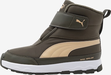 PUMA Snow boots 'Evolve Boot Lite V' in Green: front