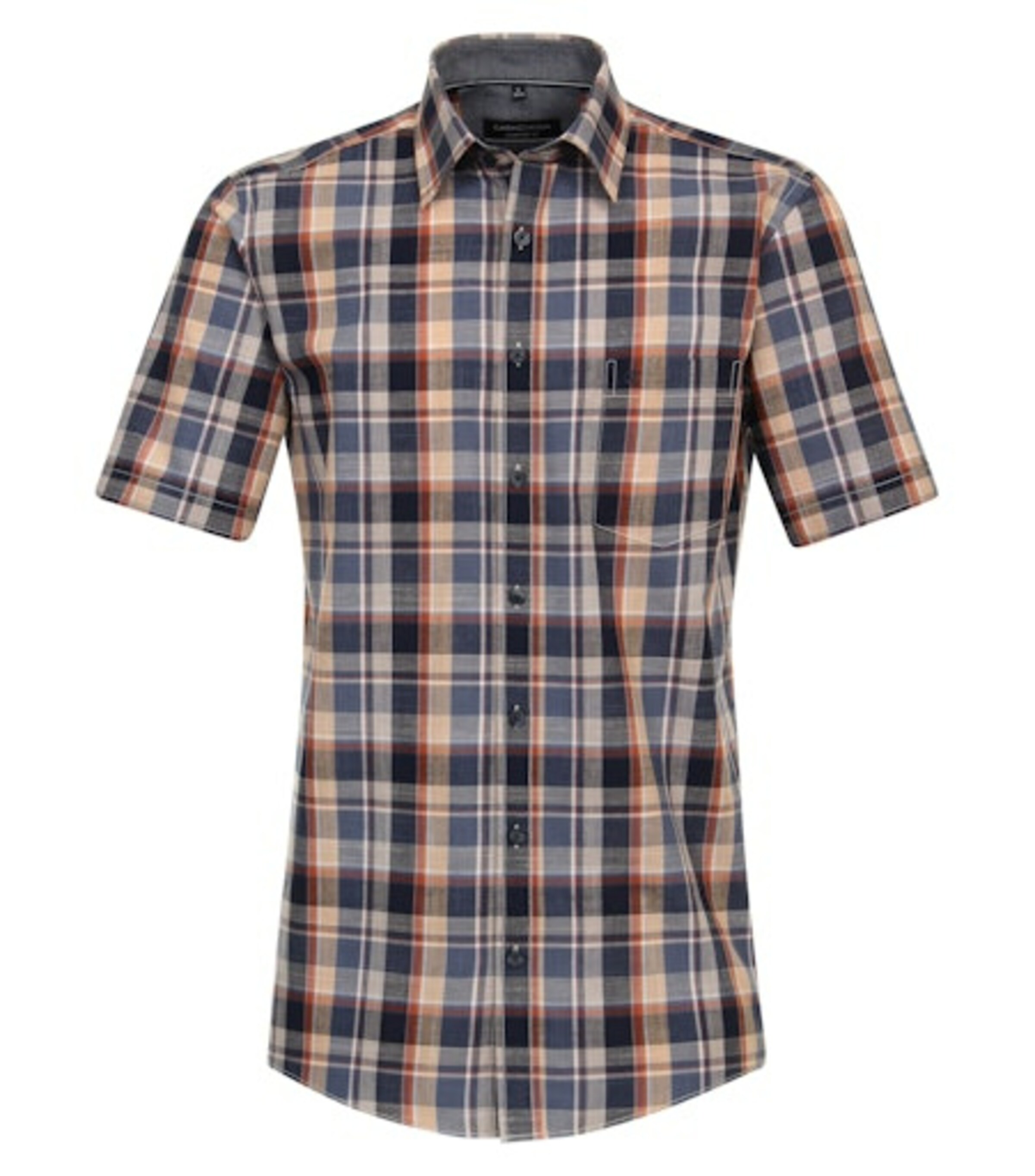 KATT Regular fit Overhemd in Blauw: voorkant