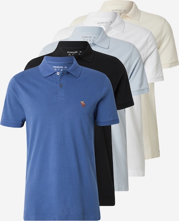 mėlyna Abercrombie & Fitch Marškinėliai: priekis