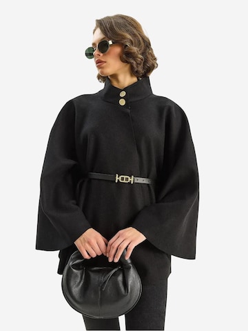 Bianco Lucci Tussenmantel in Zwart