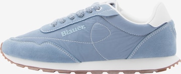 Blauer.USA Låg sneaker i blå: framsida