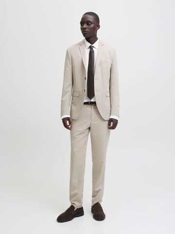 JACK & JONES Comfort fit Button Up Shirt 'Blaactive' in White