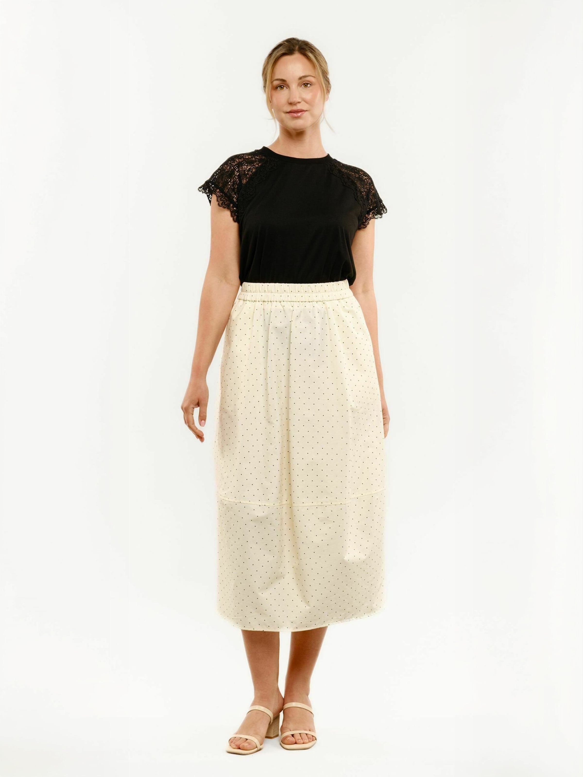 Gonna ' DORTE ' di Liberte Essentiel in nero
