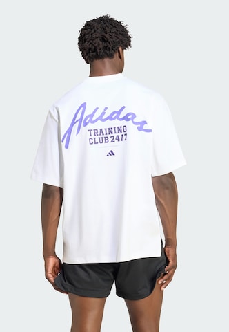 ADIDAS PERFORMANCE Performance Shirt 'PrimeLift Essentials' in White: front
