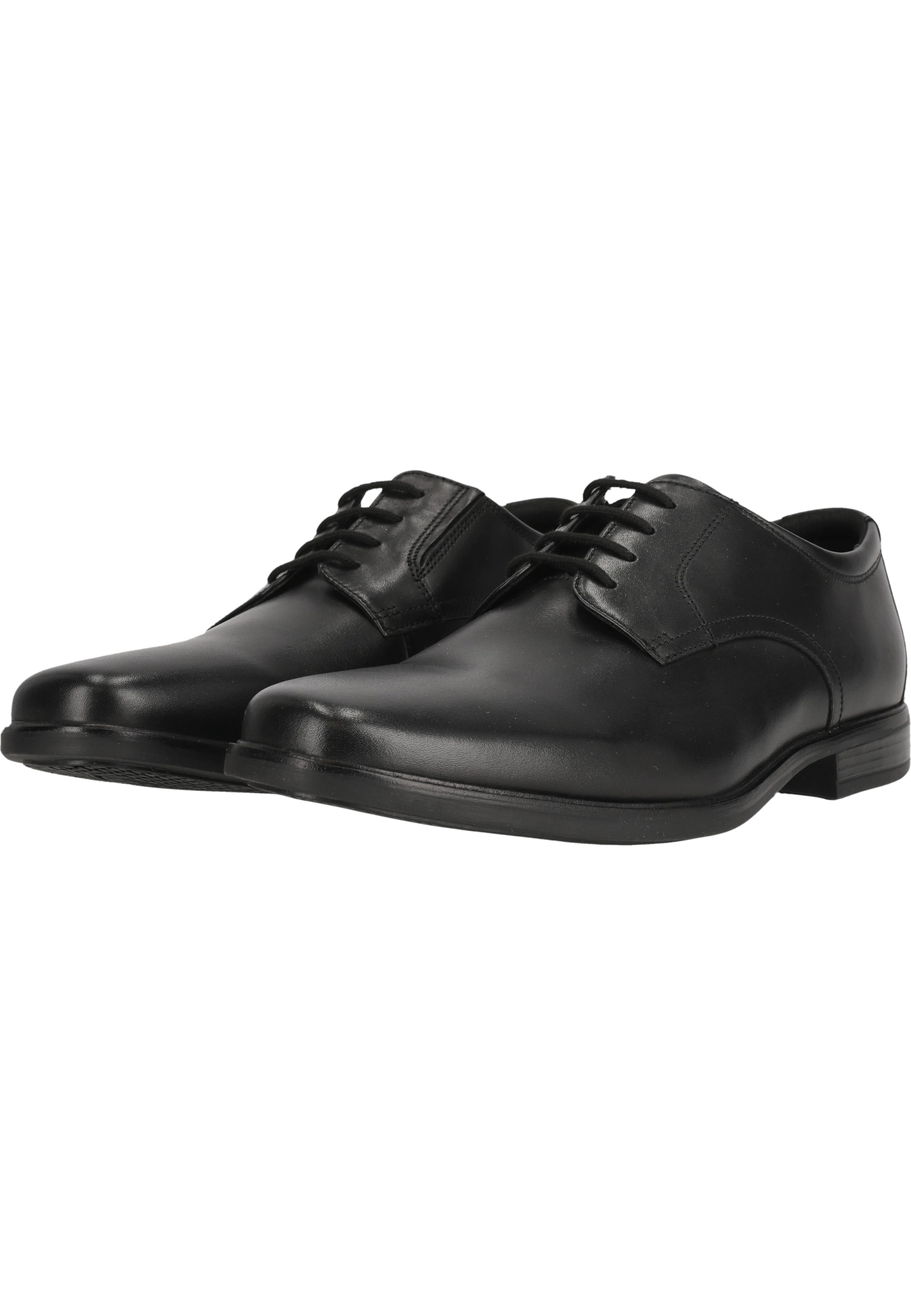 CLARKS Schnürschuhe 'Howard Walk' in Schwarz
