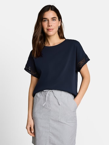 T-shirt TOM TAILOR en bleu : devant