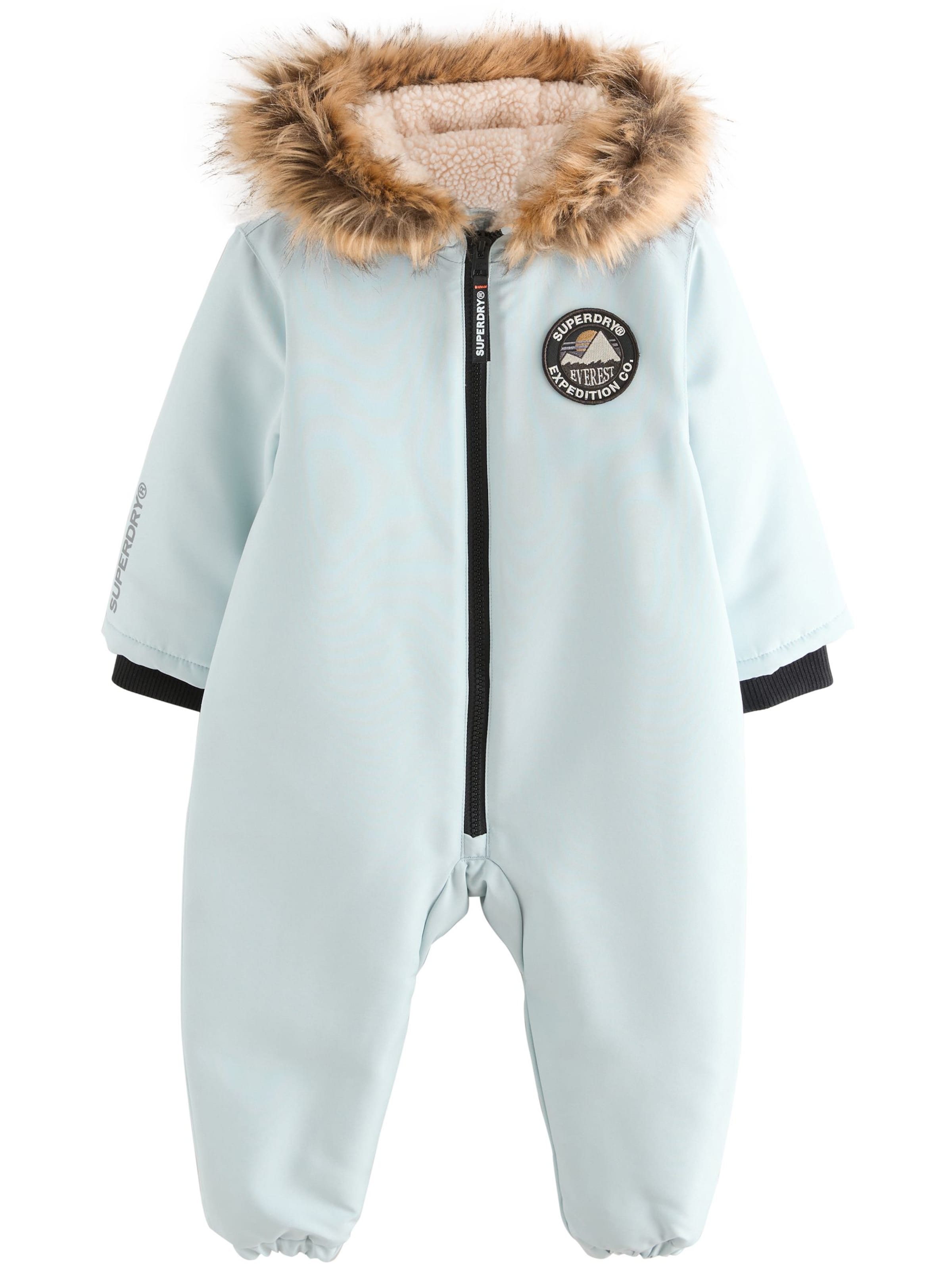 SuperdryJednodijelni komplet 'Everest' - plava boja: prednji dio