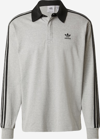 Marškinėliai 'Adicolor' iš ADIDAS ORIGINALS, spalva – margai pilka / juoda, Prekių apžvalga