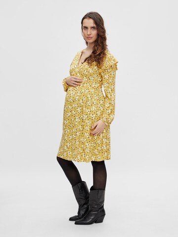 MAMALICIOUS Dress 'Hilde' in Yellow