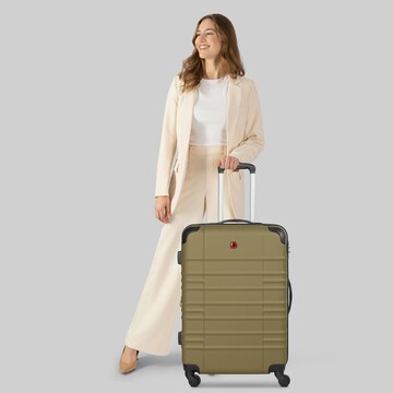 WENGER Trolley in Bruin: voorkant
