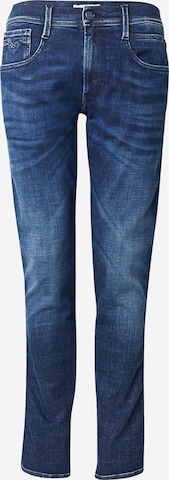 REPLAY Regular Farkut 'ANBASS' värissä sininen: etupuoli