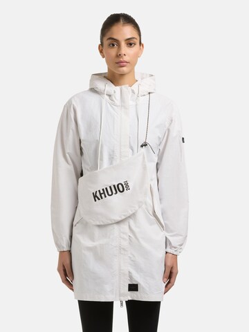 Manteau mi-saison 'Ameti' khujo en blanc : devant