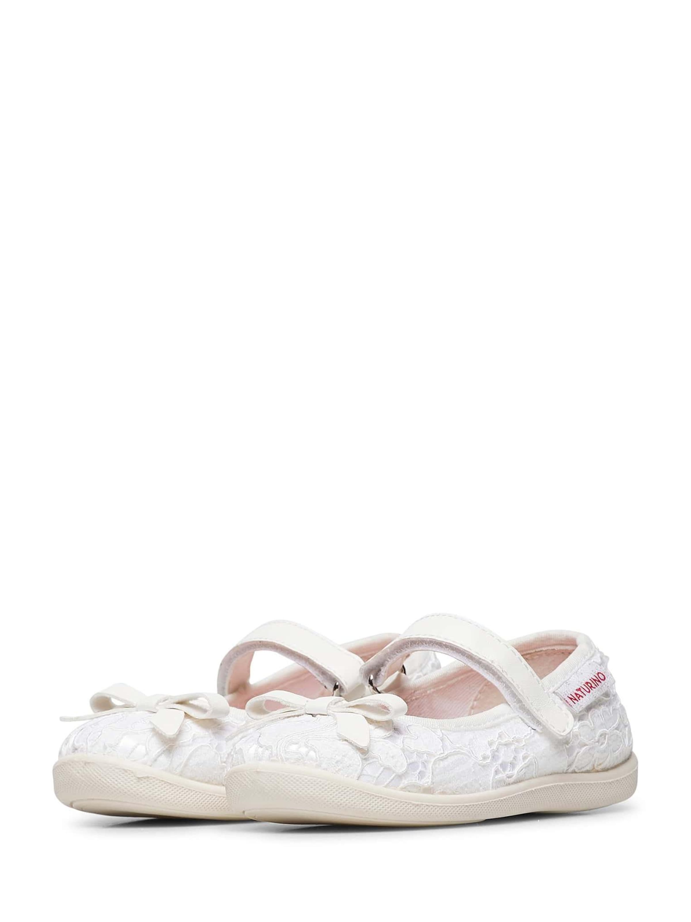 NATURINO Ballerina's 'CLARIES 2' in Wit