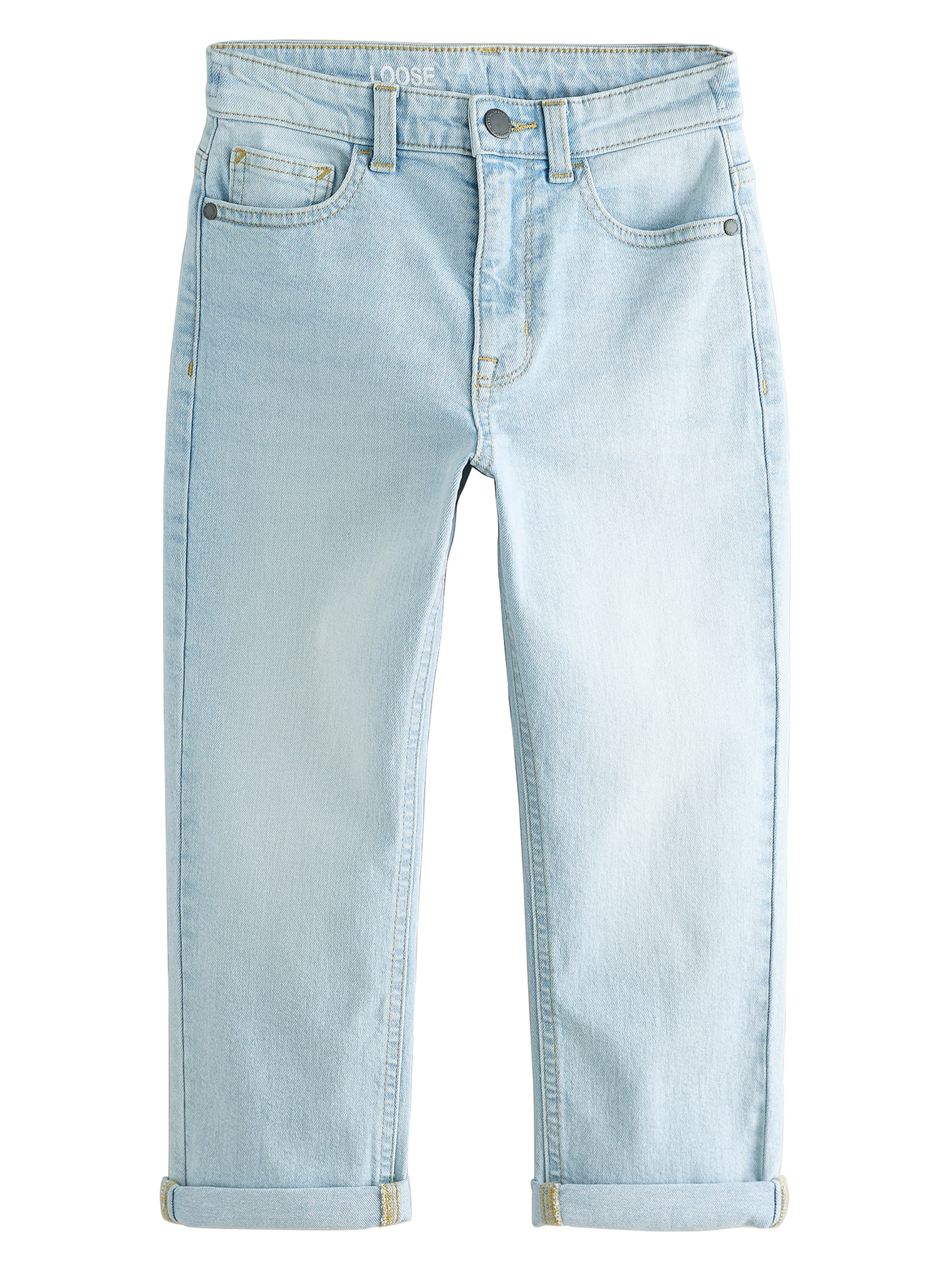 Tapered Jeans de la Next pe albastru: față