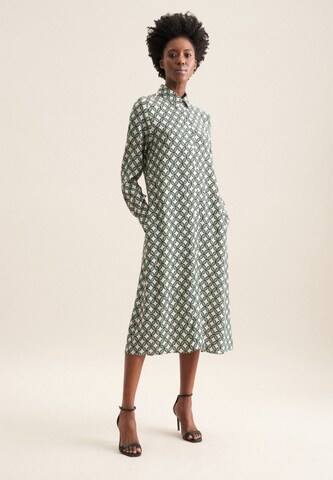 SEIDENSTICKER Blousejurk 'Schwarze Rose' in Groen