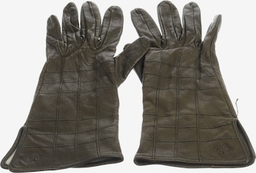 Mulberry Handschuhe M in Grün: Vorderseite