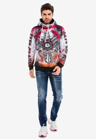 Sweat-shirt CIPO & BAXX en mélange de couleurs