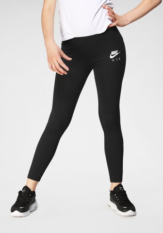 Skinny Leggings 'Air Favorites' Nike Sportswear en noir : devant