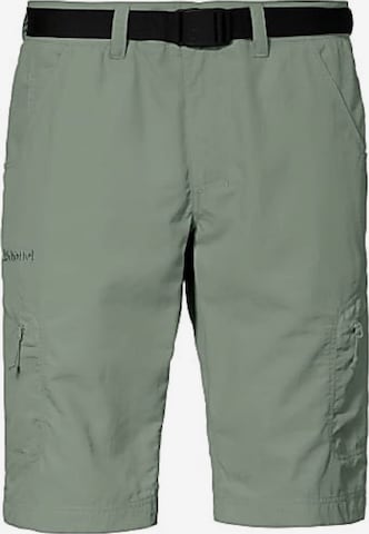 Schöffel Regular Workout Pants in Green: front
