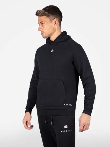 MOROTAI Athletic Sweater 'KIMO' in Black