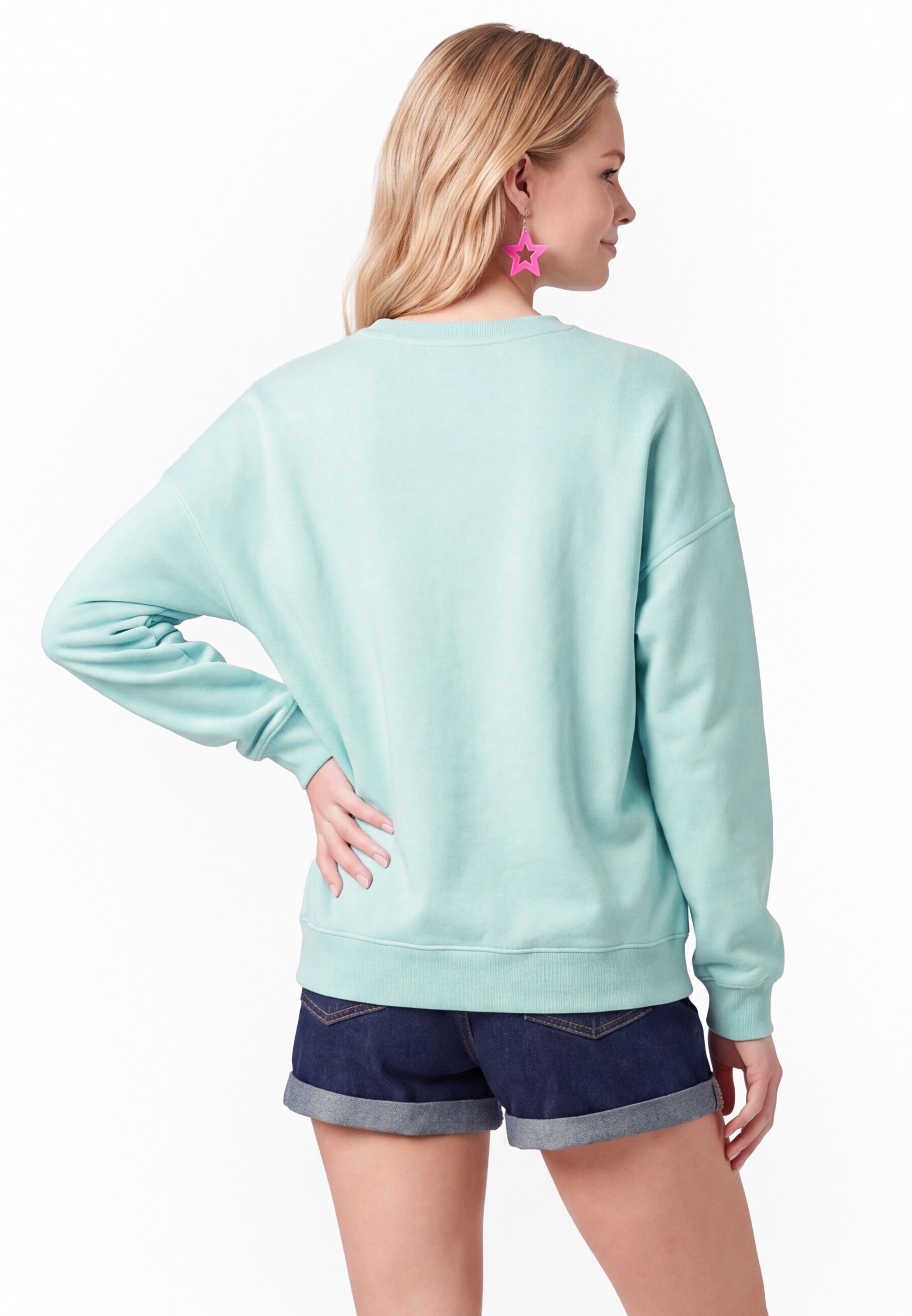 MYMO Sweatshirt in Blauw