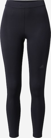 Pantaloni sportivi 'Run Icons' di ADIDAS PERFORMANCE in nero: frontale