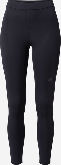 ADIDAS PERFORMANCE Спортен панталон 'Run Icons' в сиво / черно, Преглед на продукта