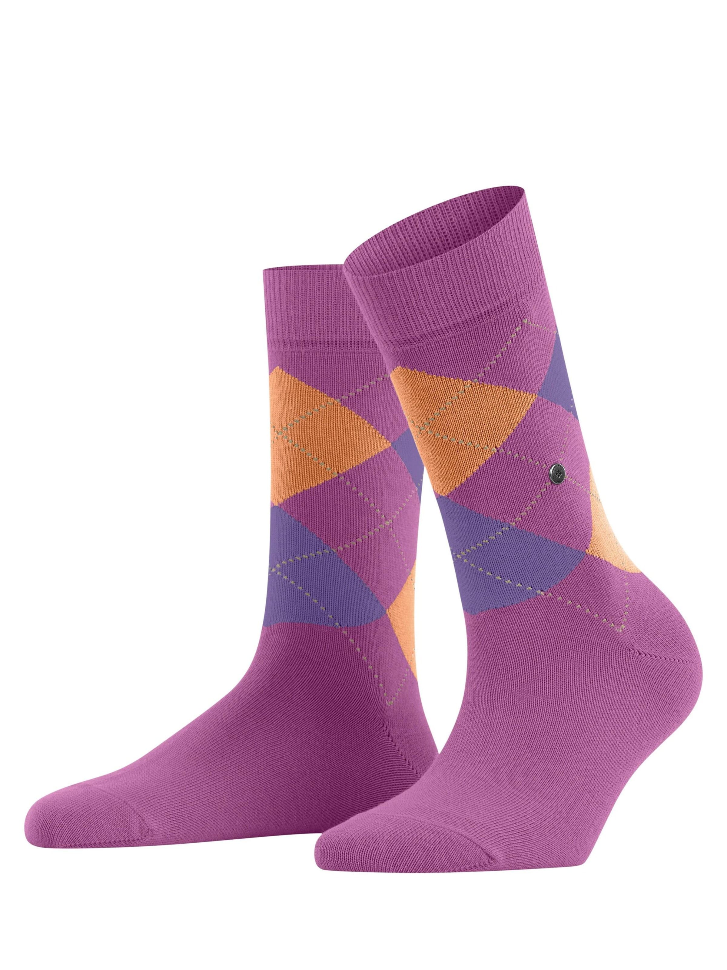 BURLINGTON Socks 'Queen' in Pink: front