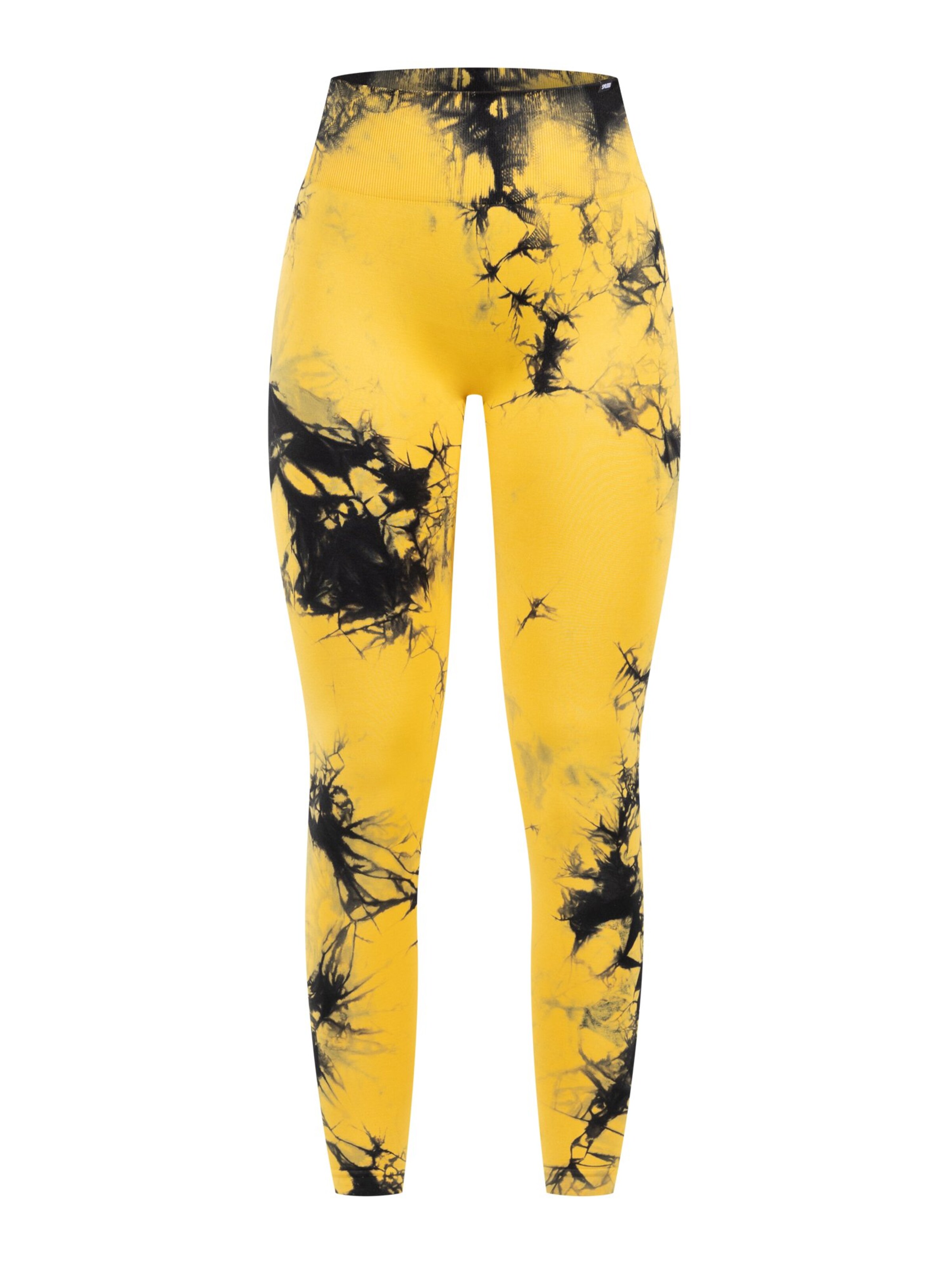 Leggings Smilodox en jaune : devant