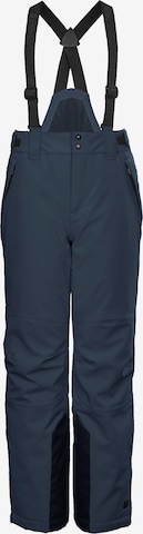 KILLTEC Outodoor kalhoty – modrá: přední strana