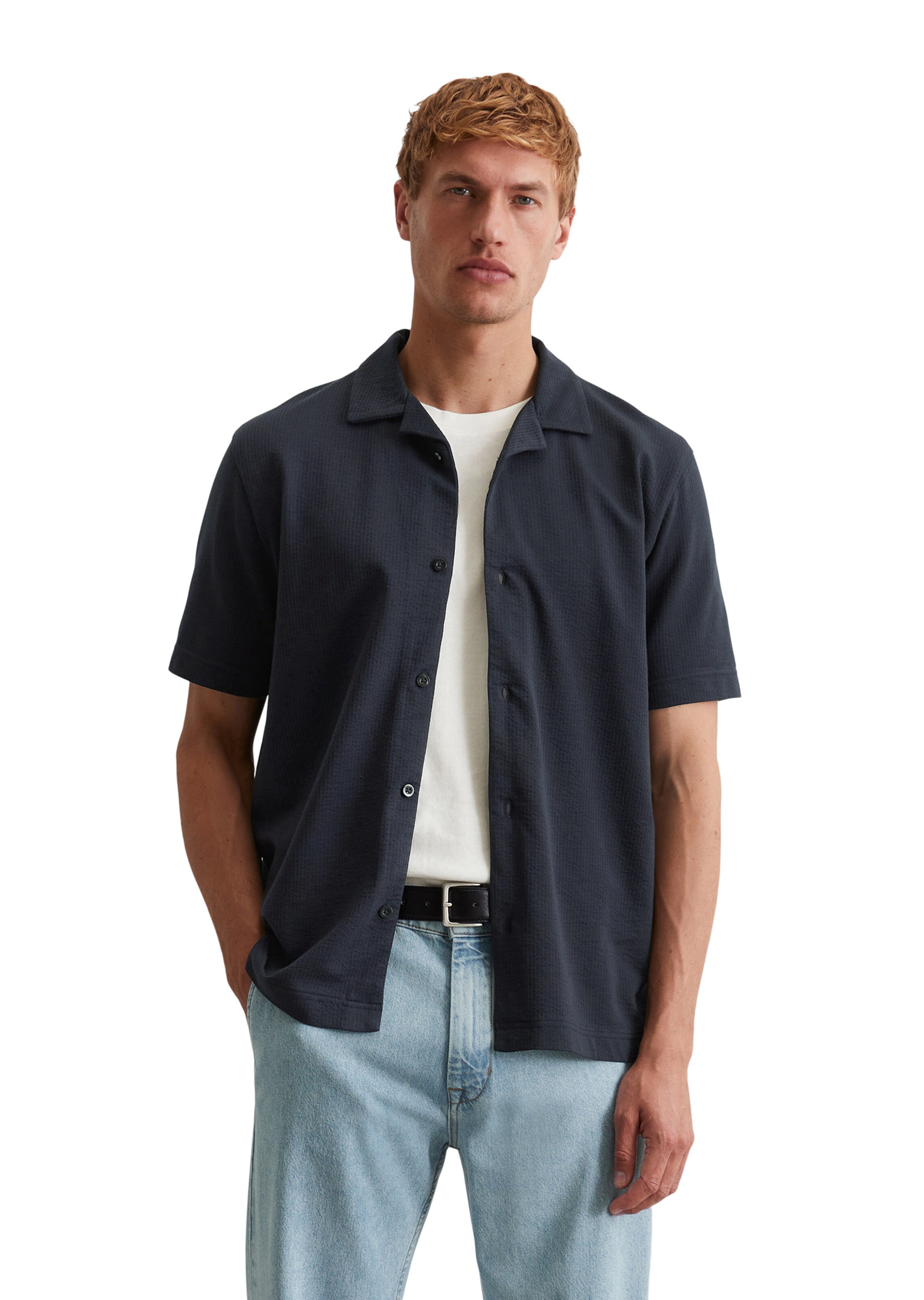 Marc O'Polo Shirt in Blau: Vorderseite