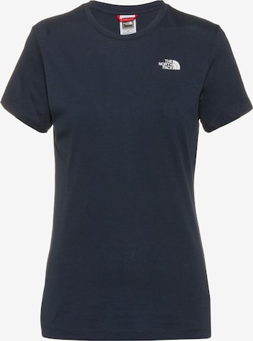 THE NORTH FACE T-Shirt 'Simple Dome' in Blau: predná strana