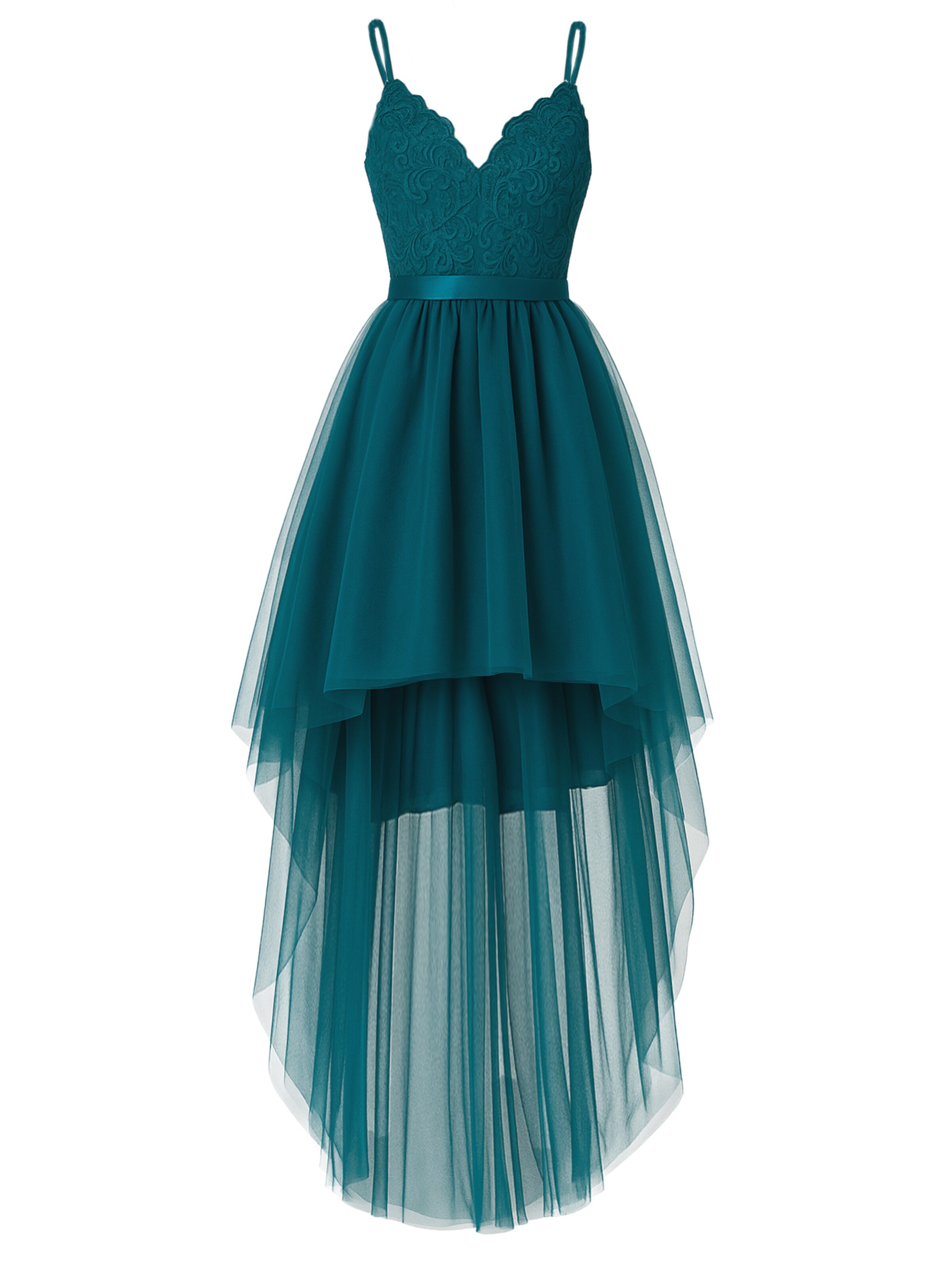 GODDIVA Summer dress in Green: front