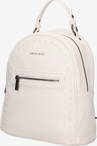 Sac à dos PIERRE CARDIN en blanc : devant