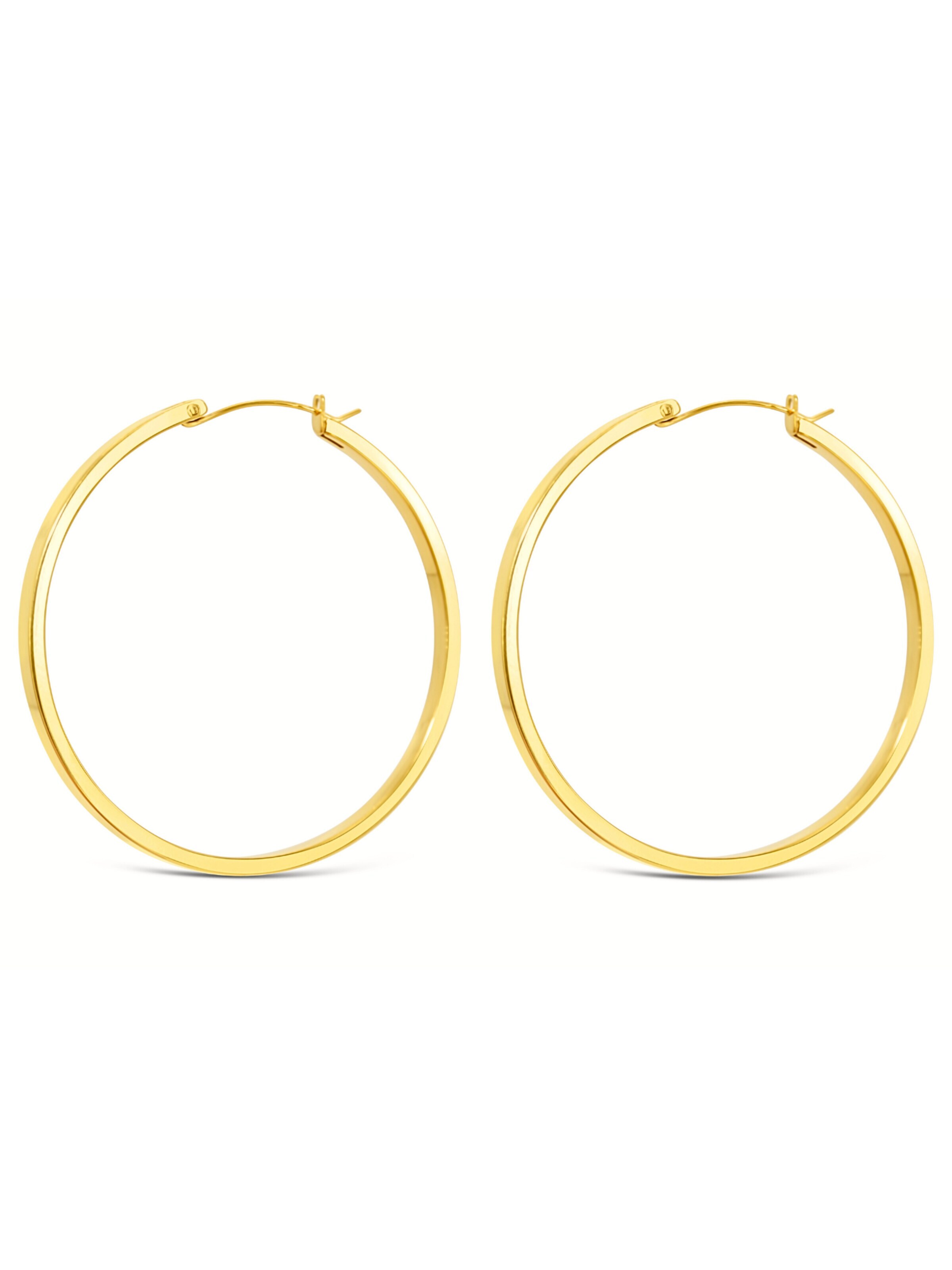 ARS-ARGENTI Ohrringe 'XL MOONKISSED CIRCLES'‌‌‌ in Gold