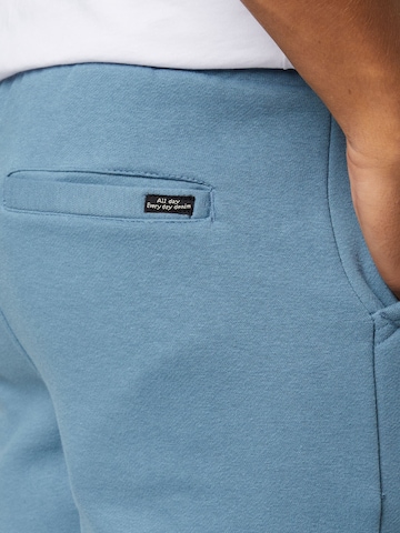 BLEND Zúžený Kalhoty – modrá