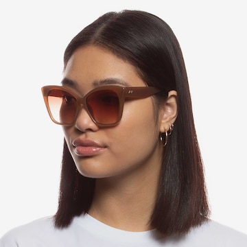 LE SPECS Sunglasses 'Hot Trash' in Brown