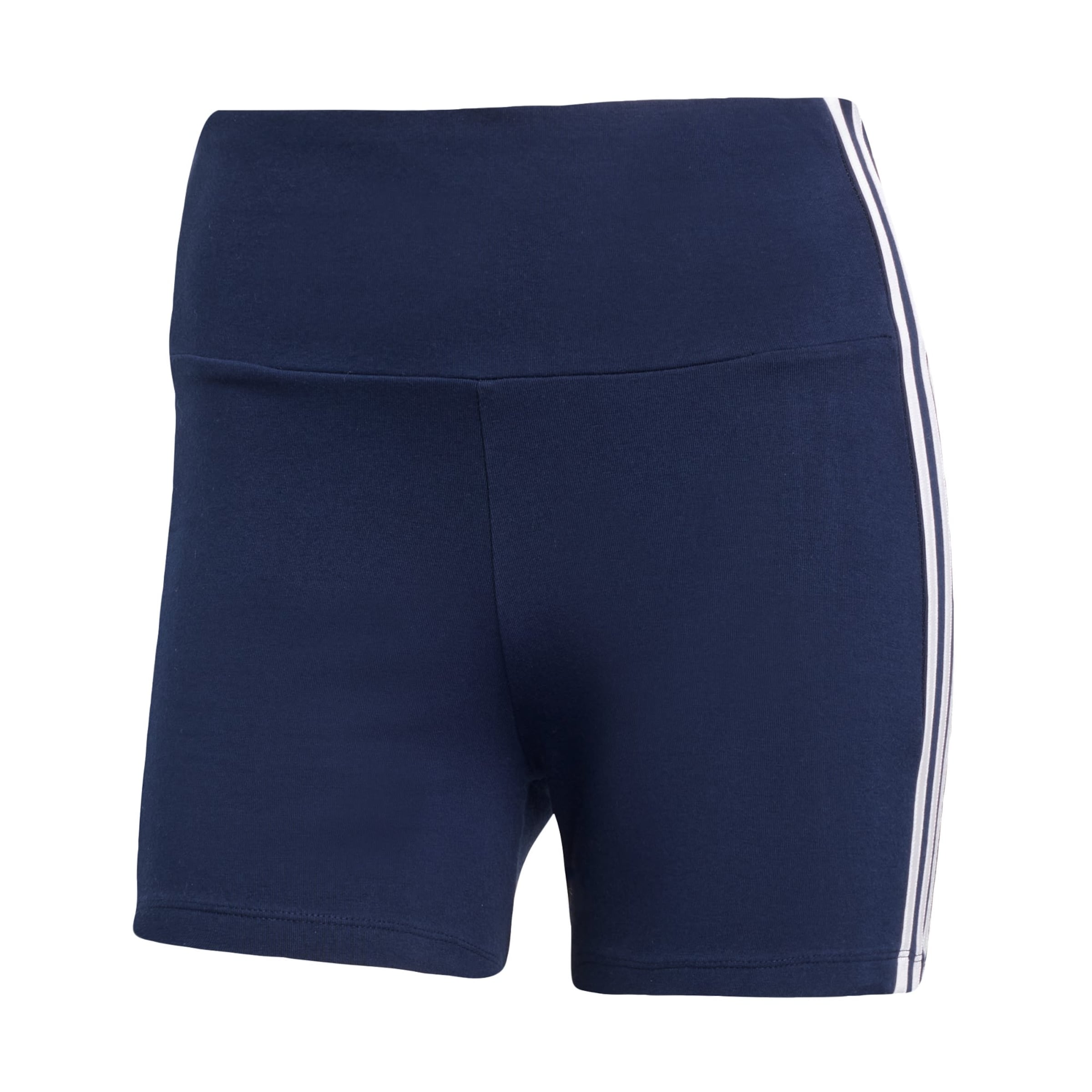 ADIDAS ORIGINALS Pantalon 'Adicolor 3-Stripes Booty Shorts' en marine / blanc, Vue avec produit