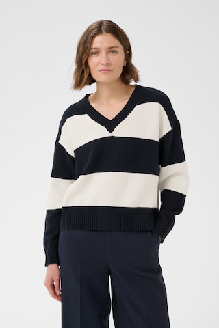 Pull-over 'BismilPW' Part Two en bleu : devant