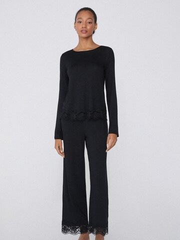 Tezenis Pajama in Black: front