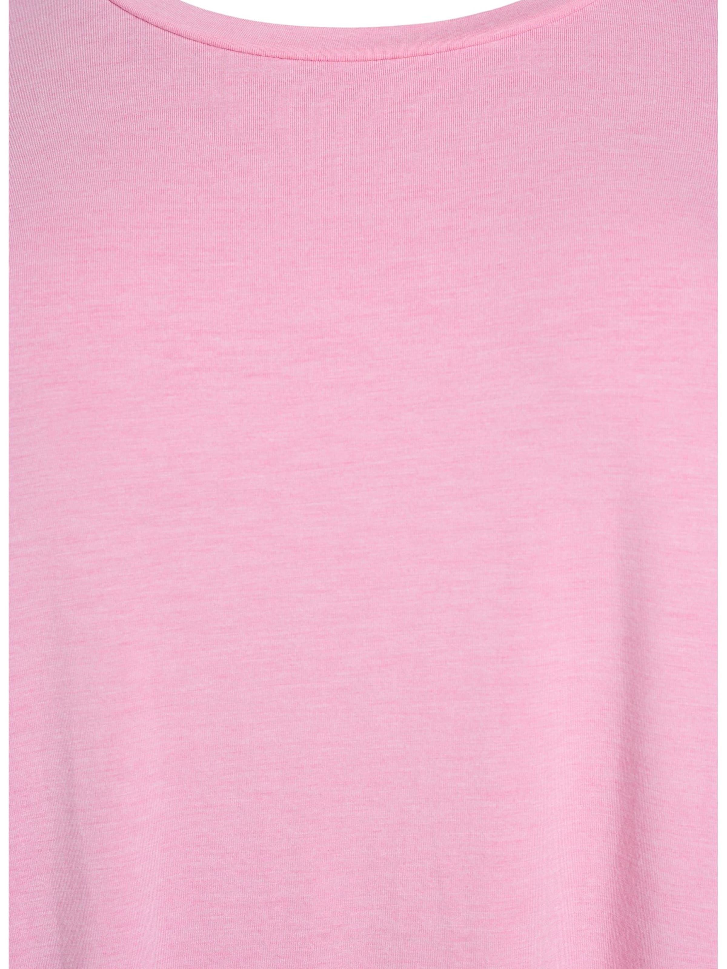 Zizzi Majica 'Manna' | roza barva