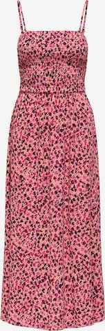 Robe 'NOVA' ONLY en rose : devant