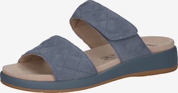 CAPRICE Pantolette in Blau: Vorderseite